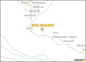 map of Arhla Ou Drar