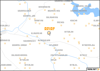 map of Ariaf