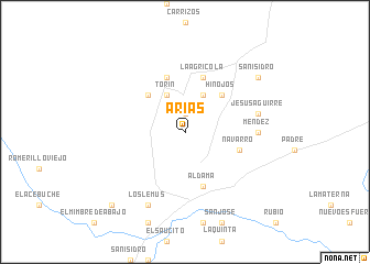 map of Arias