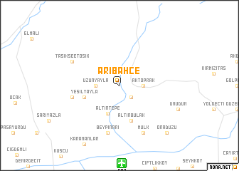 map of Arıbahçe