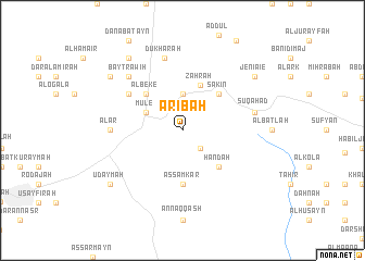 map of ‘Aribah