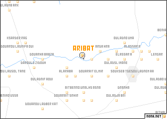 map of Aribat