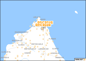 map of Aricagua