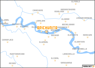 map of Arichunita