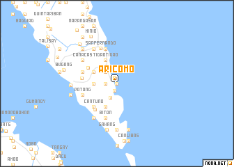 map of Aricomo