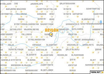 map of ‘Arīḑah