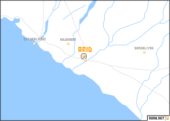 map of ‘Āriḑ