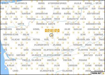 map of Arieira