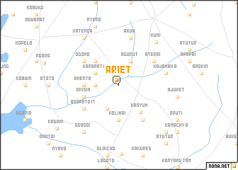 map of Ariet