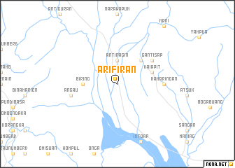 map of Arifiran