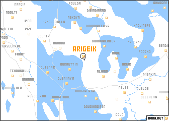 map of Arigeïk