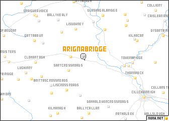 map of Arigna Bridge