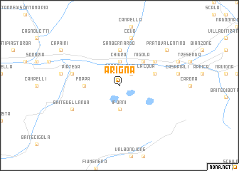 map of Arigna