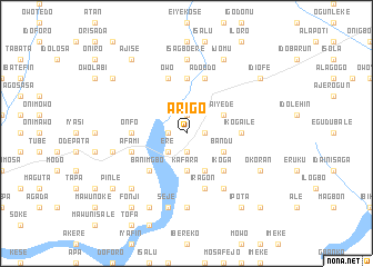 map of Arigo