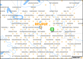 map of Ārijpur