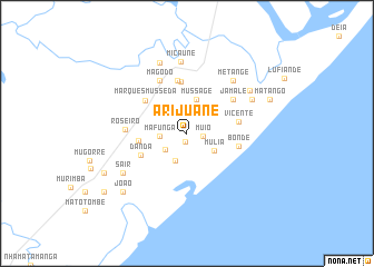 map of Arijuane