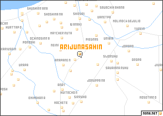 map of Aríjunasahin