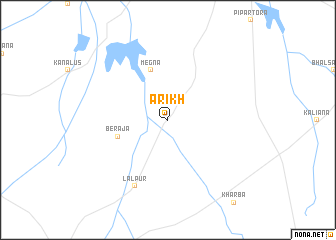 map of Arikh