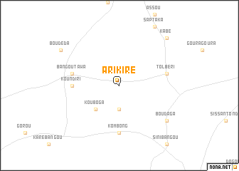 map of Ari Kiré