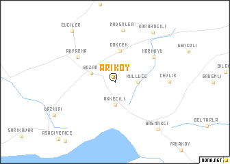 map of Arıköy