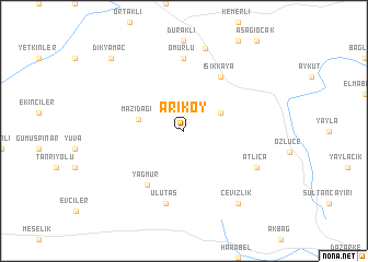map of Arıköy