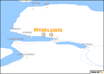 map of Arildseng