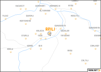 map of Arılı