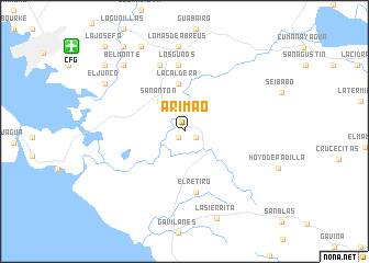 map of Arimao