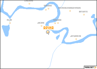 map of Arimã