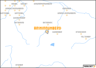 map of Arimin Number 3