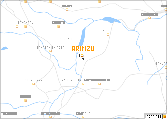 map of Arimizu