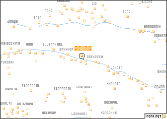 map of Arīna