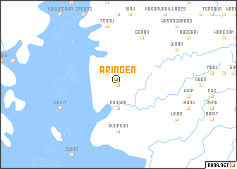 map of Aringen