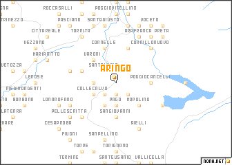 map of Aringo