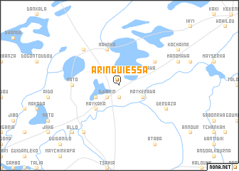 map of Aringuiéssa