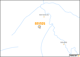 map of Arinos