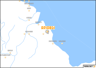 map of Ariobdi