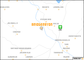 map of Ario de Rayón