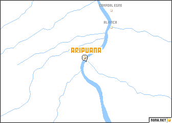 map of Aripuanã