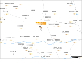 map of ‘Arīqah