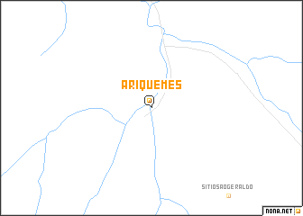 map of Ariquemes