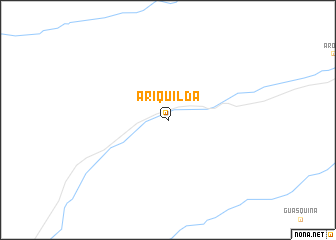 map of Ariquilda