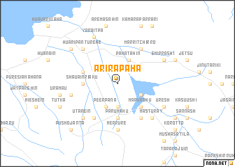 map of Arírapaha