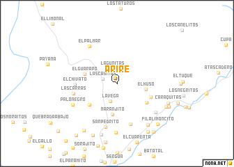 map of Arire