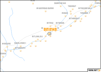 map of Arirha