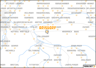 map of Arisdorf