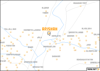 map of ‘Arīshah