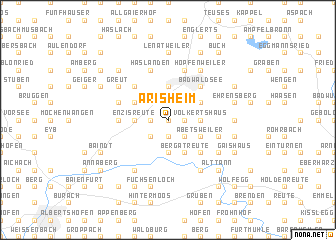 map of Arisheim