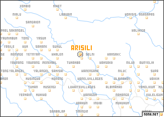 map of Arisili