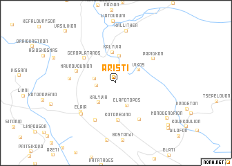 map of Arísti